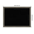 thumbnail image 5 of Amanti Art Black Cork Board Wood Framed Edwin Clay Grey Bulletin Board 30 in. x 22 in., 5 of 7