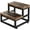 Rustic Brown, variant on Step Stools for Adults Kids, Heavy Duty Stepping Stool Wooden Bed Step Stools for High Beds, Non-Slip 2 Bedside Foot Stool with 500 Lb Capacity for Bedroom Kitchen Bathroom Outside,Easy Assembly,Teak
