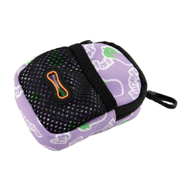 Bolsa de regalo de perros bolsas para caminar para perros para viajar correa para perros entrenamiento púrpura