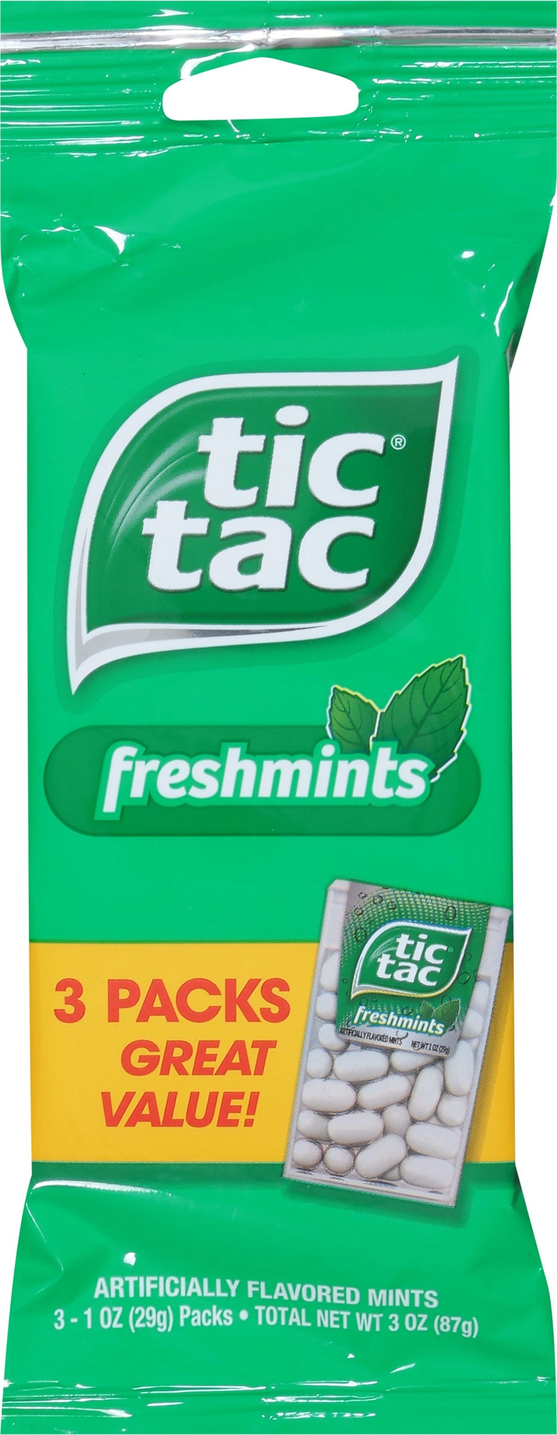 Tic Tac Fresh Mints, 1 Oz., 3 Count