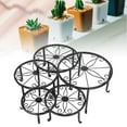 thumbnail image 1 of Flower Pot Stand, Metal Plant Stand Strong Load Bearing 5pcs Innovative  For Home, 1 of 8