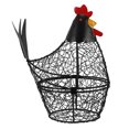 thumbnail image 1 of Cesta de huevos de gallina, cesta de recolección de huevos de alambre, organizador de huevos de cocina, soporte de almacenamiento de huevos para el hogar, 1 of 5