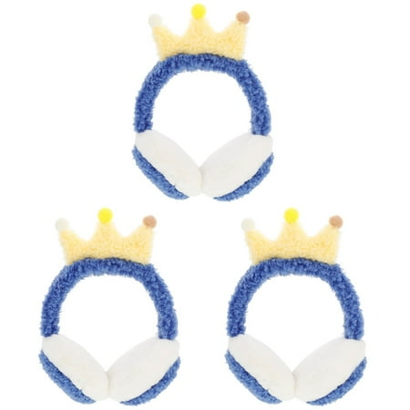 

TOYMYTOY 3 pcs Lovely Children Earmuff Adorable Ear Muff Plush Winter Earmuff Ear Protector
