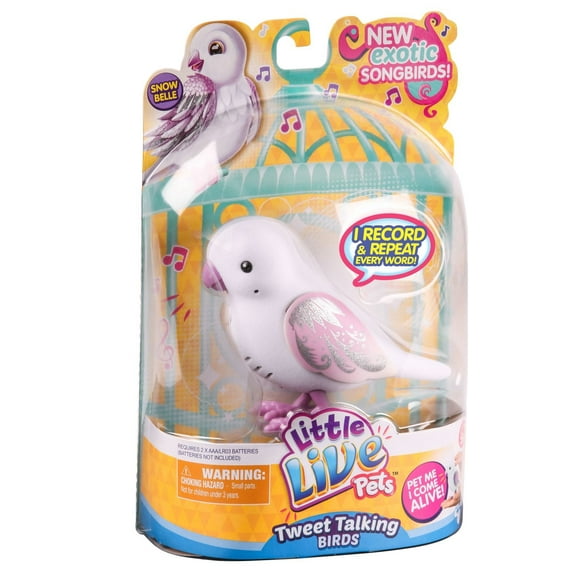 Little Live Pets Snow Belle Tweet Talking Bird Pet Doll