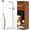 White, variant on Handheld Electric Milk Frother Battery Operated Mini Drink Mixer Waterproof Detachable Stainless Steel Whisk with Stand One-click Start for Latte, Cappuccino,Hot Chocolate (White)
