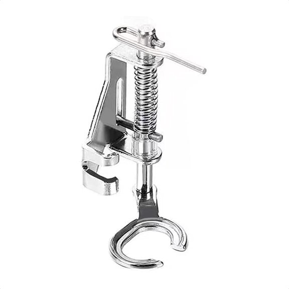 Metal Open Toe Free Motion Quilting Darning Embroidery Presser Foot for Brother, Singer, Toyota, Babylock, Viking, Euro-Pro, Janome, Kenmore, White, Juki, Simplicity Domestic Sewing Machines