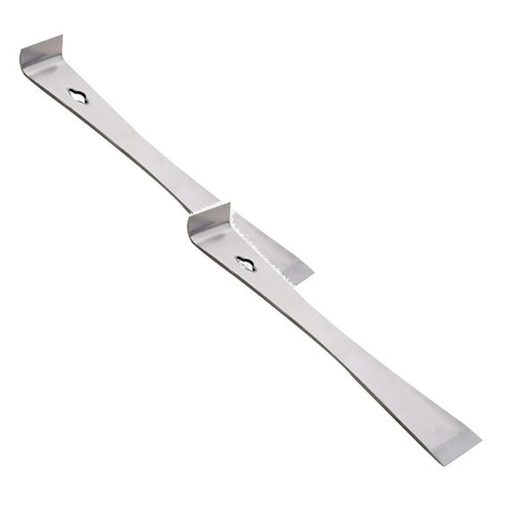 2Pack Purpose 2024 Upgrade Stainless Steel Pry Bar Scraper Set Trim Puller Tool For Baseboard Multifunctional Nail Puller Small Flat Pry Bar For Pulling Pryi Cutter Home Decor