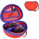 thumbnail image 1 of wonima44 Case for eKids, for Beats Studio Pro, Solo3, Studio3, Solo2 Wireless Bluetooth Portable Headphones, Kids and Toddler Headband Storage Holder Bag Pouch (Box Only)-Red, 1 of 1