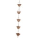 thumbnail image 5 of Cadena de metal para captación de agua de lluvia. Cadenas para captación de agua de lluvia. Canalón exterior. Estilo A, 5 of 9