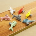 thumbnail image 4 of 1 Pc Dolphin Ceramic Drawer Cabinet Wardrobe Cupboard Pull Knob Furniture Handle, 4 of 8
