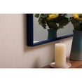 thumbnail image 5 of Home Decorative Modern Metal Frame Rectangle Mirror 27" X 36" - Blue, 5 of 7