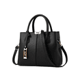 thumbnail image 1 of Moda Casual Gran Capacidad Bolsos Lady Tote Belug Negro, 1 of 5