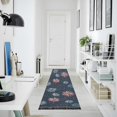 thumbnail image 4 of Yayeee Runner Rug for Bedroom 2'x6' Machine Washable Hallway Non Slip Mat, Starry Fireworks Pattern, 4 of 8