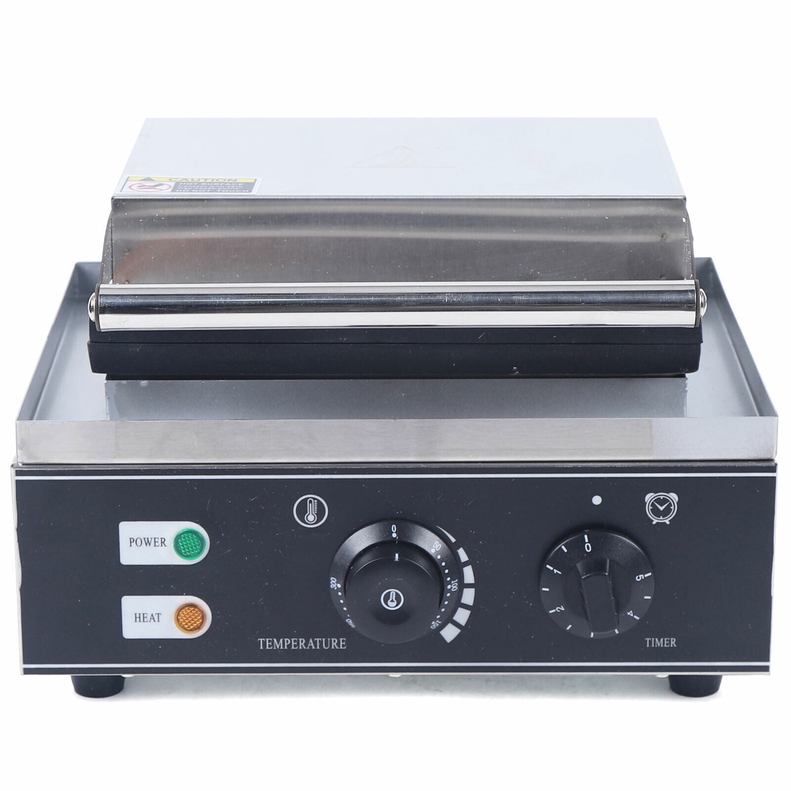 DENEST Commercial Electric Waffle Donut Maker Machine Nonstick 5-Donut Plum Flower1500W