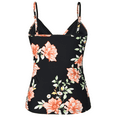 thumbnail image 3 of Hilor Women's Tankini Tops Shirred Ruffled Swimsuits V Neck Swimwear Top, 3 of 6