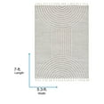 thumbnail image 7 of Livabliss Area Rugs for Living Room, 5x7 Nora Modern Cream Rug, Bedroom Dining Room Home Decor Stain Resistant Carpet (5'3" x 7'), 7 of 7
