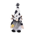 thumbnail image 1 of Cow Decoration Dwarf Faceless Doll Rudolf Antlers Cow Doll, 1 of 4
