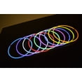 thumbnail image 2 of DirectGlow 100ct 9 Color Assorted 22 inch Glow Necklaces Preattached Connectors, 2 of 7