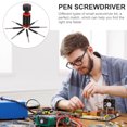 thumbnail image 2 of 2 Pcs 8 en 1 Outils de Réparation Gadgets Stylo de Précision Multifonction Mini Tournevis Ensemble d'Outils de Réparation avec Lumière LED Sans Batterie, 2 of 6
