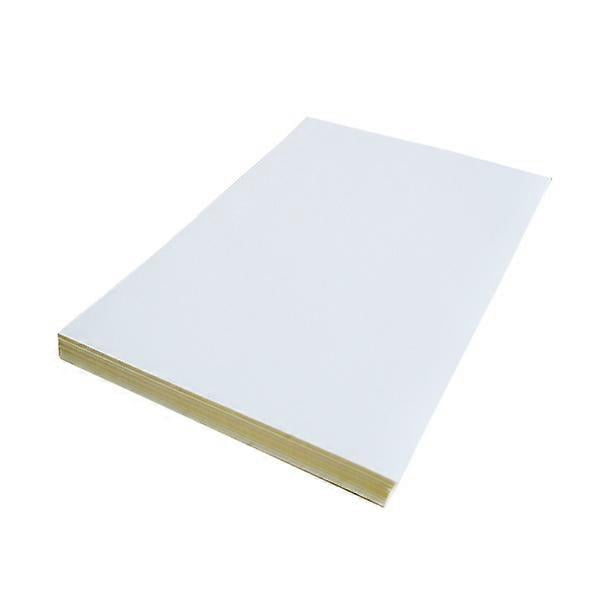A4 Labels Kraft Paper Inkjet Matte Printing Sticker Copying Marks for Copier Inkjet Printer 100 Sheets