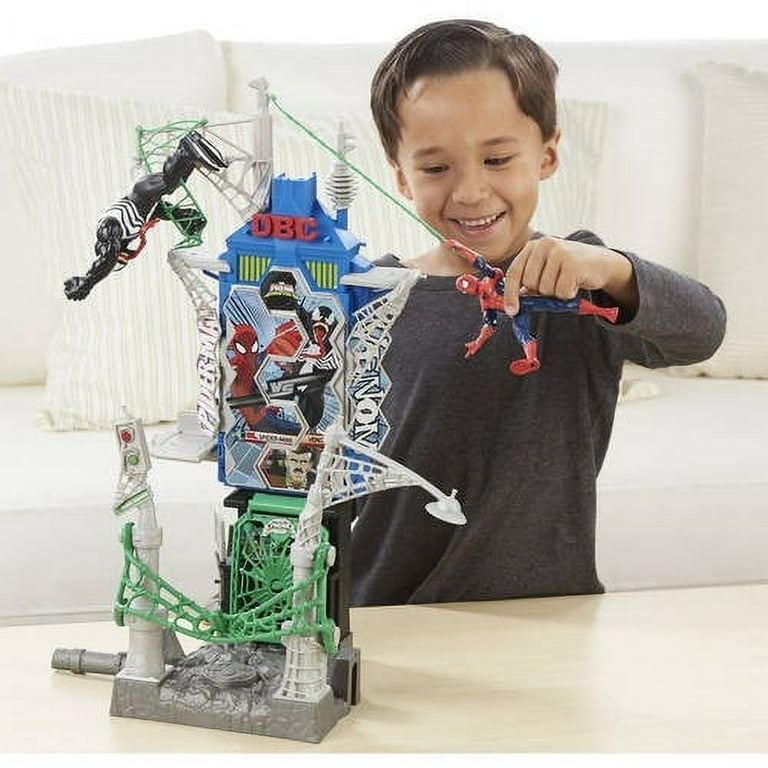Spider man sale web city playset