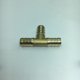 thumbnail image 4 of Conexiones de tubería de rosca de latón Manguera de púas Acoplador de conector en apariencia de T 12mm, 4 of 8