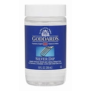 Goddard’s Silver Cleaner Dip – Silver Jewelry Cleaner Solution for Filigree Metalwork & Small Items – Professional Use Silver Tarnish Remover – Silverware Cleaning Supplies (10 oz)