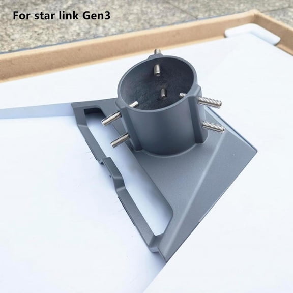 CTDWNT for #StarLink# Gen 3 Pipe Adapter,Pole Mount Adapter Mounting Kit,Stainless Steel Wall Mount for #StarLink# Internet Kit Satellite,Adjustable for #StarLink# Mounting Kit Gen 3 G8L5