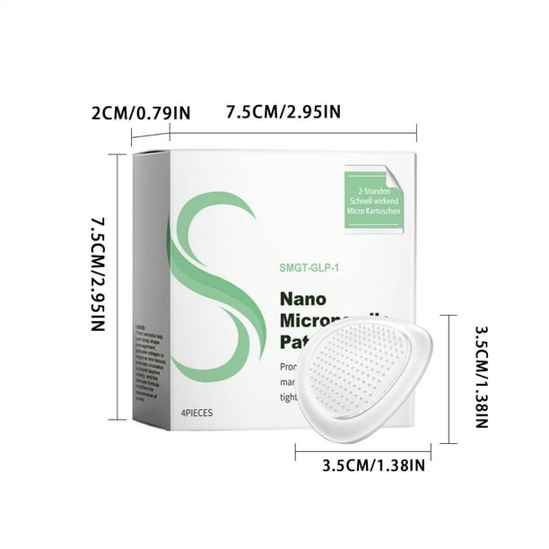 1/2/3/4/5/6PCS SMGT-GLP-1 Nano Microneedle Patch, Long-lasting GLP-1 Microneedlepatch,Natural for Microneedle Waist Patch Body Shaping Stickers for Women and Men 1/2/3/4/5/6PCS SMGT-GLP-1 Nano Microneedle Patch, Long-lasting GLP-1 Microneedlepatch,Natural for Microneedle Waist Patch Body Shaping Stickers for Women and Men