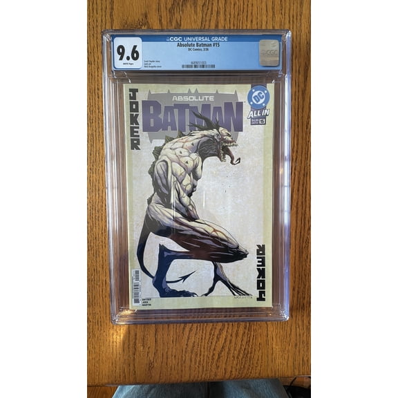 Absolute Batman #15 - CGC 9.6 Comic Book