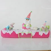 12" Cupcake Heaven Santa Claus & Friends Door and Draft Stopper with Photo Frame