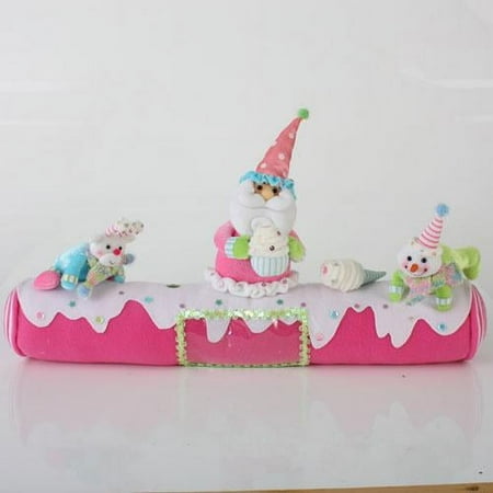 12" Cupcake Heaven Santa Claus & Friends Door and Draft Stopper with Photo Frame