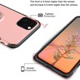 thumbnail image 4 of Mignova iPhone 11 Pro 5.8 inch 2019 case,TPU + PC Mixed Double case Full Body Heavy Duty Protection 360 Rotating Metal Hidden Ring Bracket(Rose Gold), 4 of 8