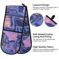 thumbnail image 2 of Yayeee Double Oven Mitt Kitchen Heat Resistant Baking 35" x7" Quilted Glove, Cat Walking in Street, 2 of 6
