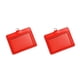 thumbnail image 2 of Sidaley 10 piezas cubierta de tarjeta de identificación carcasa protectora tarjetas de autobús manga Horizontal/rojo Horizontal/Rojo 2piezas, 2 of 6