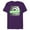 Purple, variant on Disney and Pixar’s Monsters, Inc. Mike Wazowski Famous - Short Sleeve Blended T-Shirt for Adults - Customized-Yellow