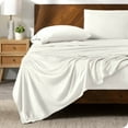thumbnail image 1 of Bare Home Microplush Fleece Sheet Set - Ultra Soft - Deep Pocket - Queen, Cream, 1 of 7