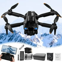 Drones on Clearance, Border Drone 4K Brushless Folding HD Aerial Photography Positioning Obstacle Avoidance Quadcopter Toy Model Aircraft Remote Contro