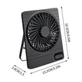 thumbnail image 2 of Kieccall Small Desktop Powerful Fan High Wind Table Cooling Fan for Home Office Study Summer Quick Heat Relief, 2 of 6