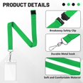 thumbnail image 4 of Lanyards WEZEBEL - Paquete de 24 porta credenciales impermeables, 4 of 6