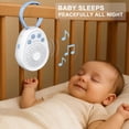 thumbnail image 3 of White Noise Machine for Baby Sleep with 20 Soothing Tracks, 4 Sound Types, Portable Sleep Aid for Infants, Rechargeable Battery, 30/60/90min Timer, Child Lock, Volume Memory for Travel Use, 3 of 8