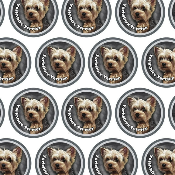 Yorkshire Terrier Yorkie Dog Pet Premium Gift Wrap Wrapping Paper Roll