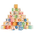 thumbnail image 4 of Bloques de construcción de madera Joqutoys para niños pequeños con vagón, 30 unidades, 4 of 8
