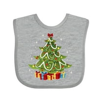 Inktastic Christmas Tree Boys or Girls Baby Bib
