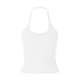 thumbnail image 4 of RMGVDSD Halter Tank Tops For Women Summer Camisole V Neck Slim Fit Ribbed Tank Top Sleeveless Casual Basic Shirts Solid Color Tops Fashion Party Wear, 4 of 5