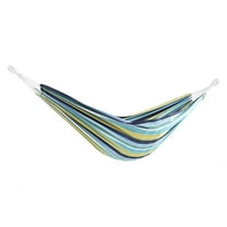 Vivere Double Brazilian Style Cotton Hammock - Cayo Reef
