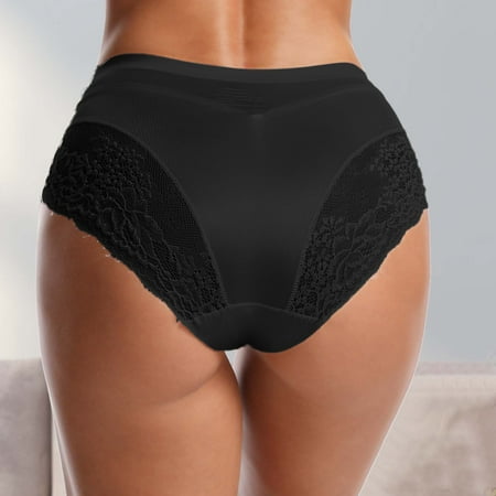 

Relanfenk Intimates High Waist Women s Underwear Cotton Plus Size Seamless Panties Breathable Lingerie Female Briefs
