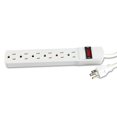 thumbnail image 3 of Cable Power Strip Innovera 73315 con seis salidas y 15 pies, color marfil, 3 of 6