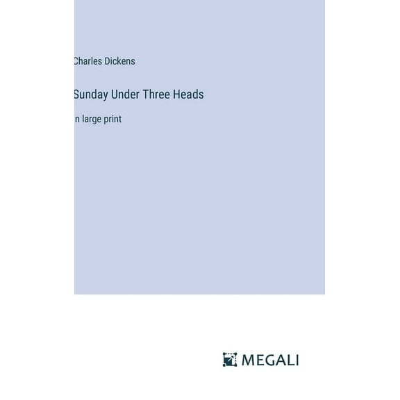 Sunday Under Three Heads: in large print (Hardcover)