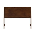 thumbnail image 4 of AFI Casanova Full Sized Solid Hardwood Panel Headboard in Walnut Brown, 4 of 8